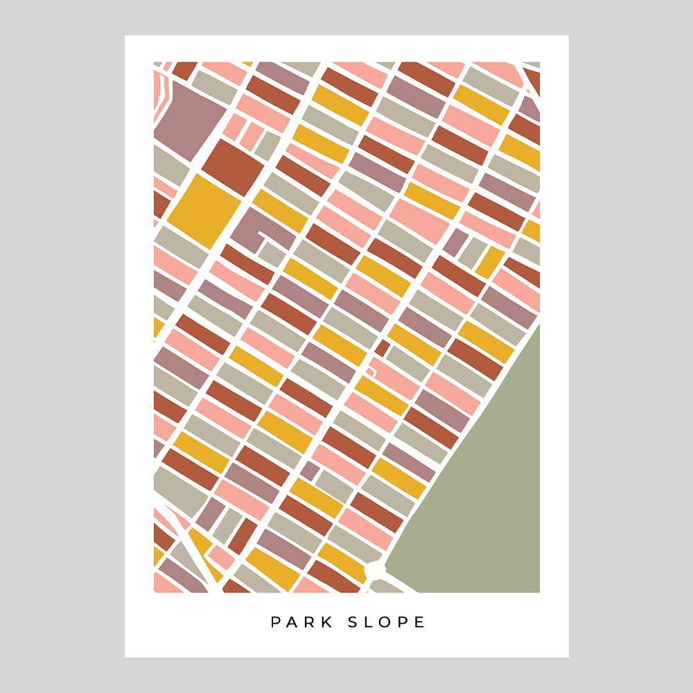 Faraway Places Paper - Wholesale Postcard Set - Brooklyn Neighborhood Print Postcards - Set of 1212