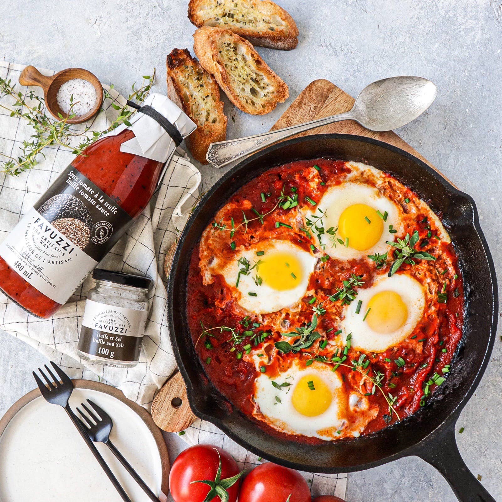 Favuzzi (Canada) - Vente Sauces - Sauce tomate à la truffe3