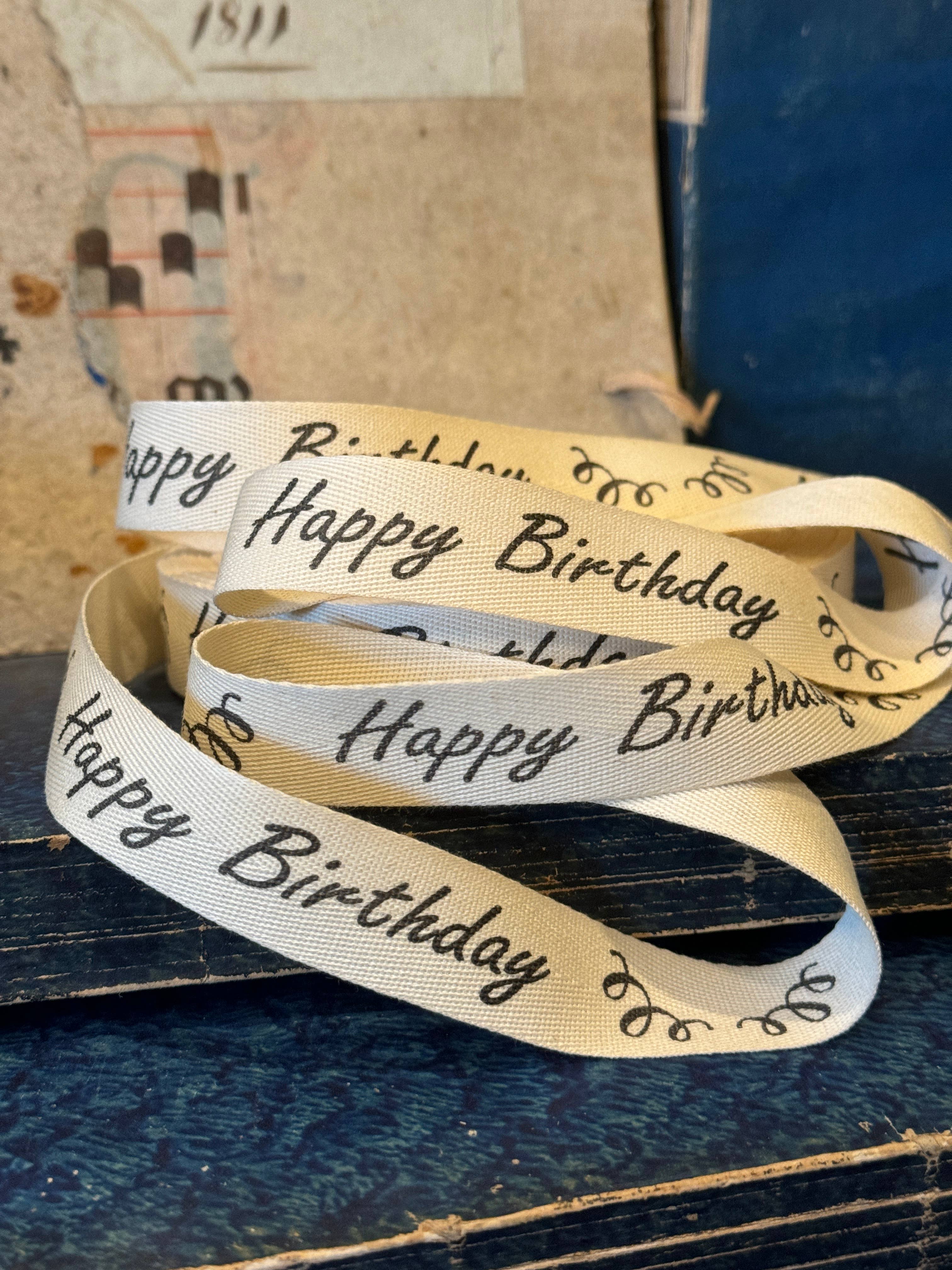 Monahan Papers - Wholesale Ribbon - Gift Wrapping - Happy Birthday ~ Ribbon 1