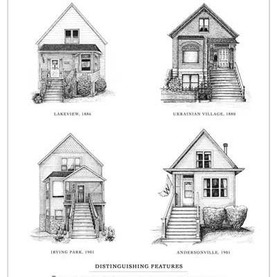 Lámina artística The Worker's Cottage para venta al por mayor de Wonder City Studio