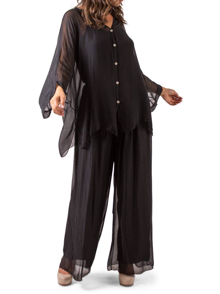 Gigi Moda - Wholesale Pants - Women's - Silk Palazzo Pants14