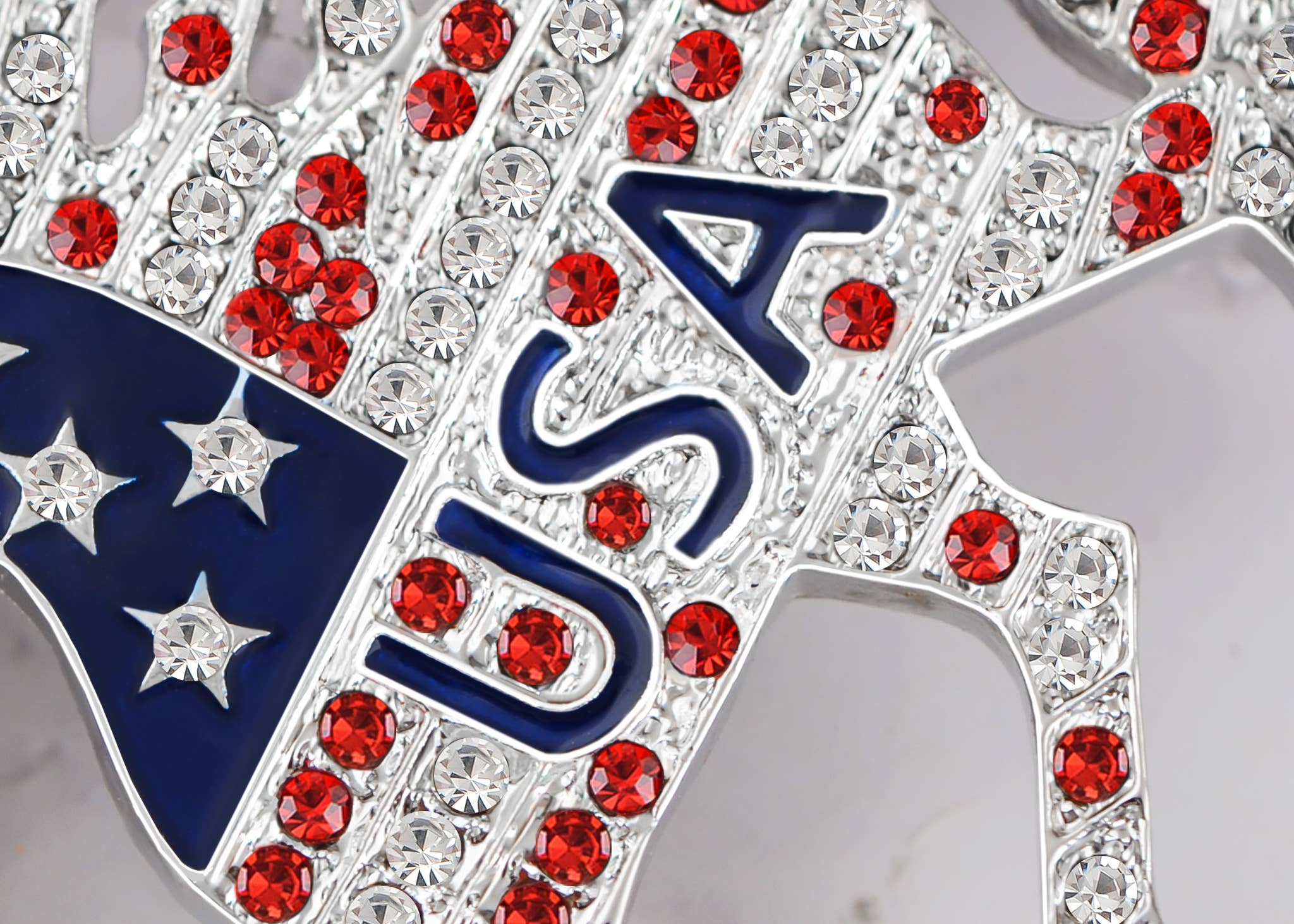 AK Brand – Großhandel Broschen – Brosche mit amerikanischer Flagge der USA, 4. Juli19