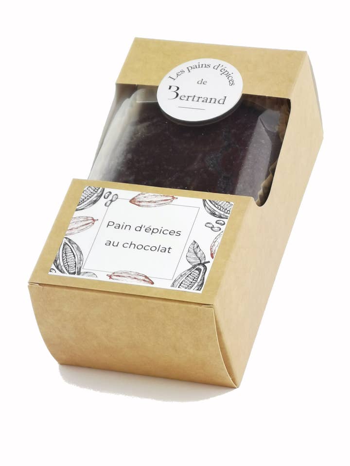 Pan di zenzero al cioccolato per la vendita all'ingrosso da parte di LES PAINS D'EPICES DE BERTRAND