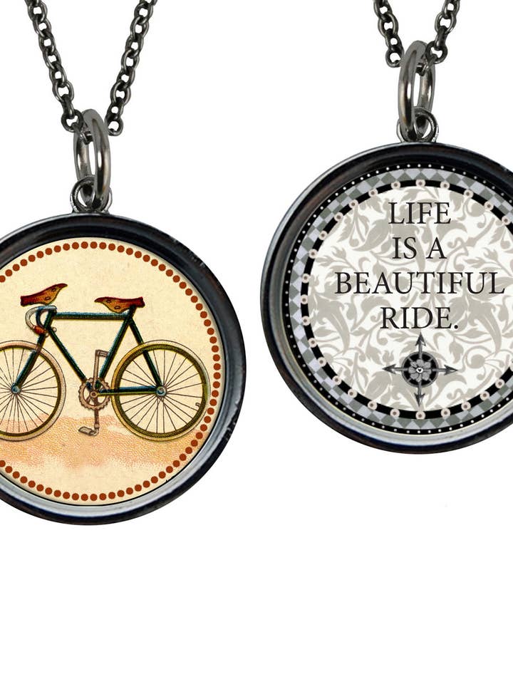 Vintage ronde fietshanger voor wholesale door SPIRIT LALA LLC