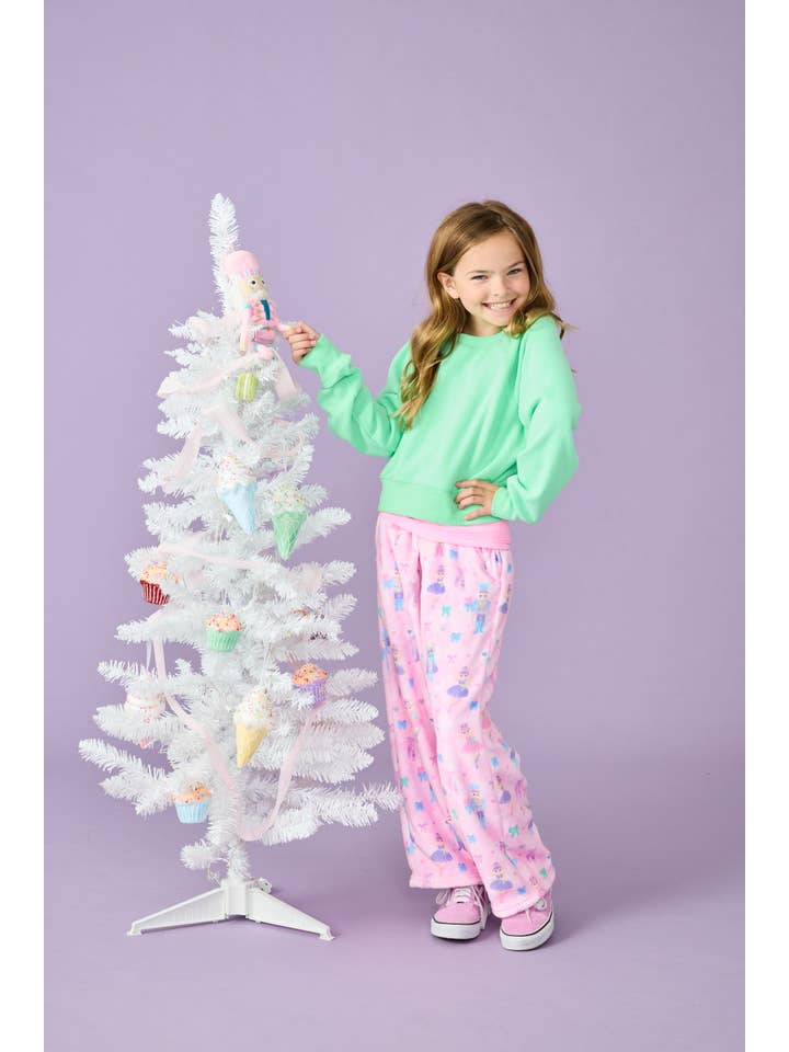 Iscream - Wholesale Pants - Kids - Nutcracker Ballet Plush Pants (Small 6-8)