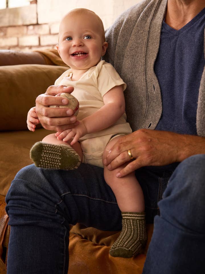 baby nordic wool cashmere socks for wholesale by lisa b.