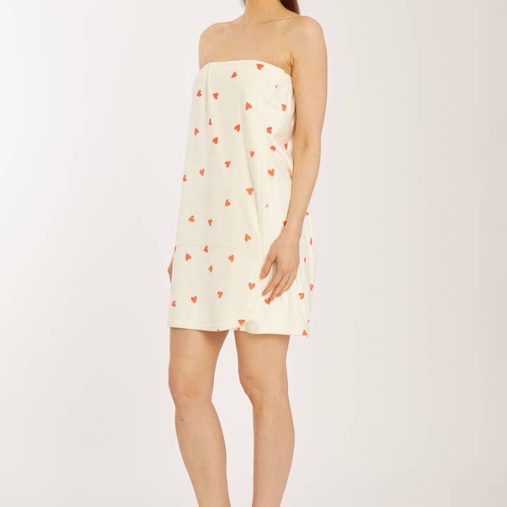 Wrap Up by VP - Wholesale Bath towel - Heart Spa Wrap1