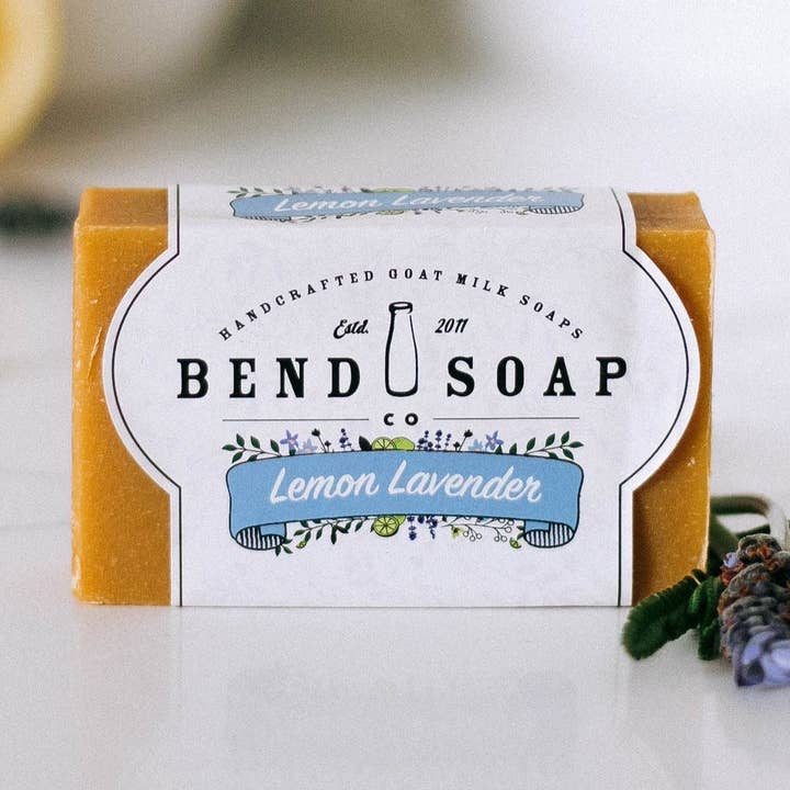 Citron Lavendel Getmjölk Tvål för wholesale av Bend Soap Company