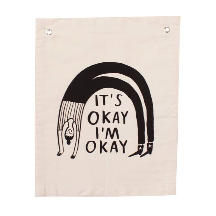 está bien pancarta arcoíris para venta al por mayor de Imani + Kids by Imani Collective