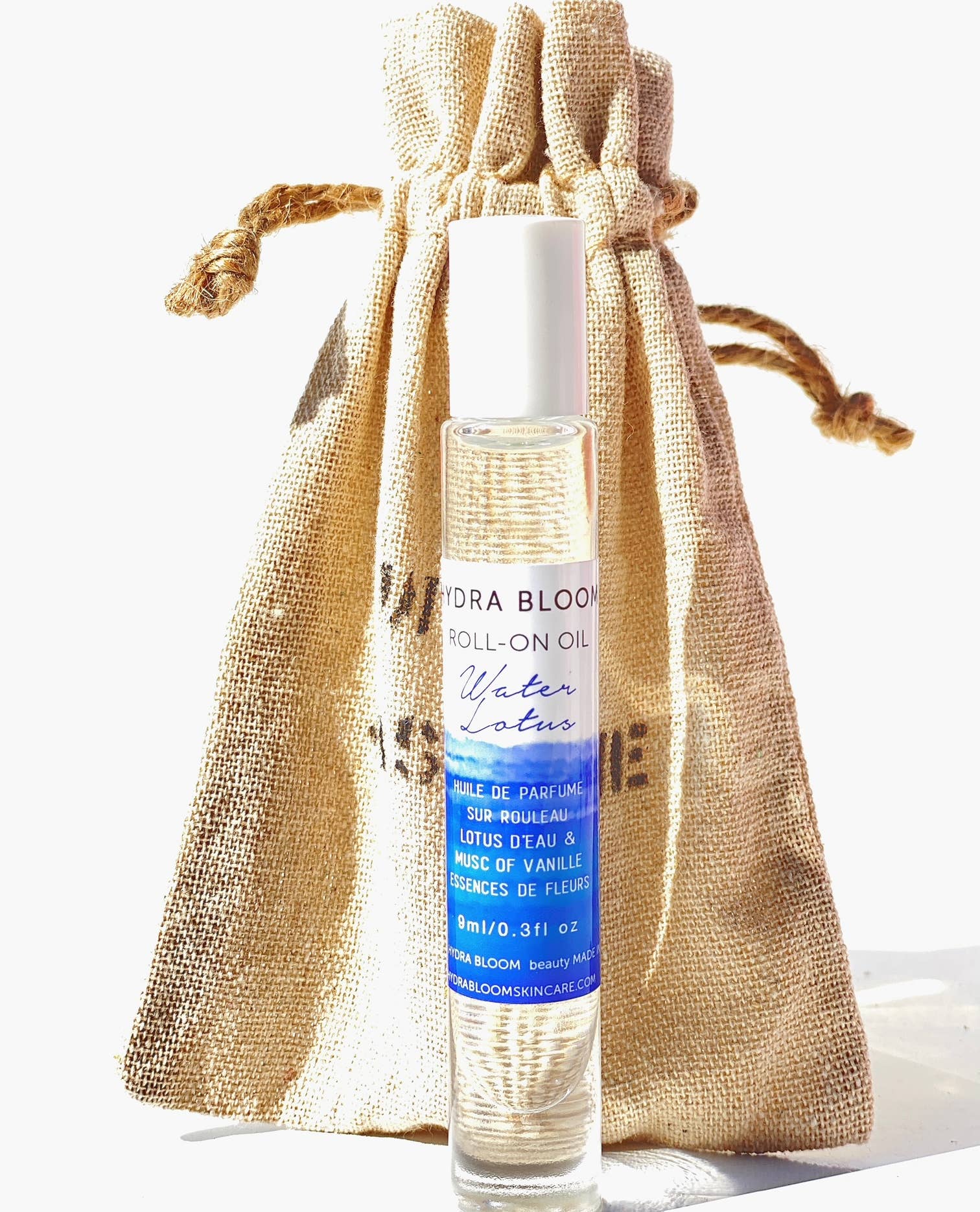 Hydra Bloom Beauty – wholesale Roll-on fragrance – Blue Water Lotus Beach Waves Roll-on Oil6