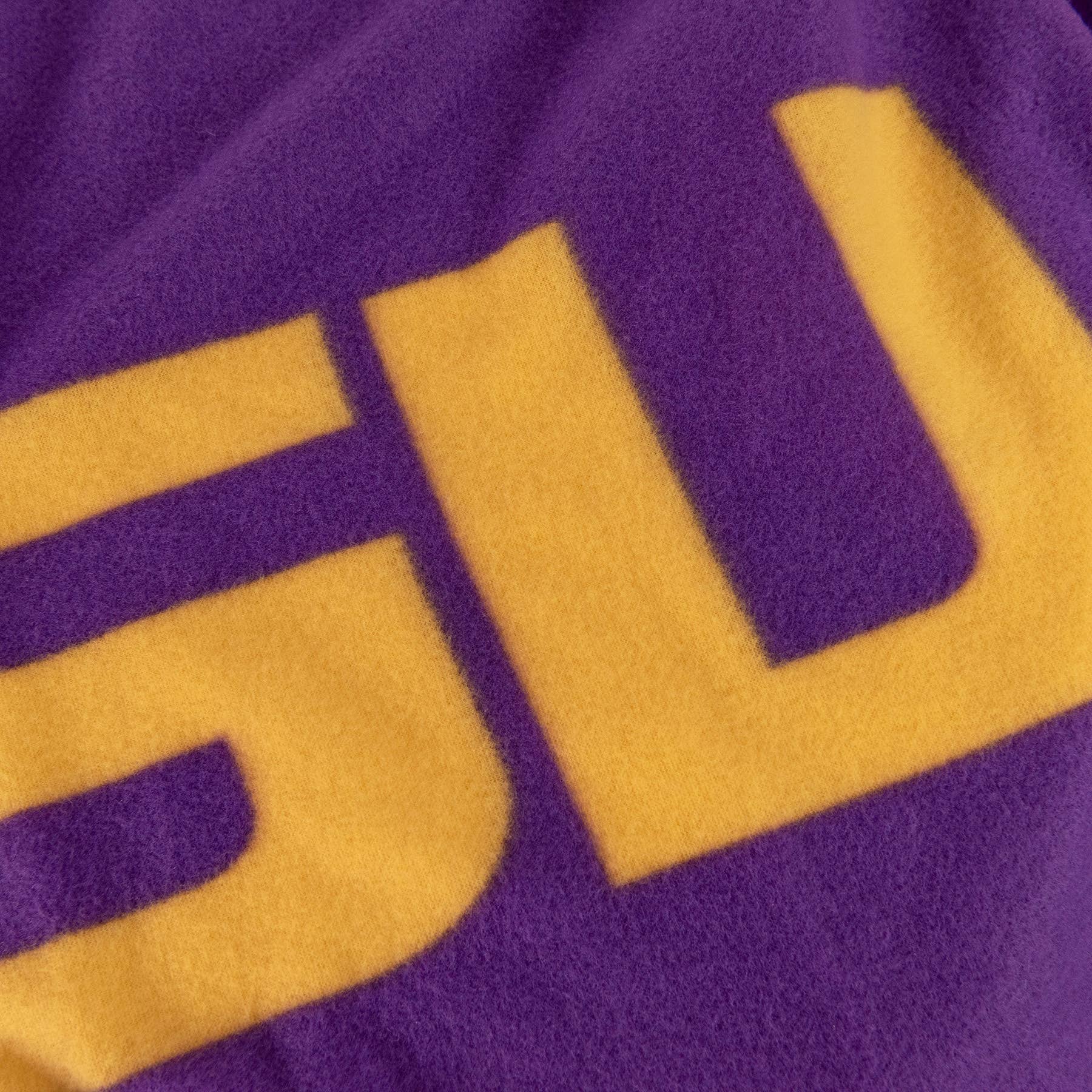 Uncanny Brands - Wholesale Throw Blanket - Snuggie LSU Tigers2