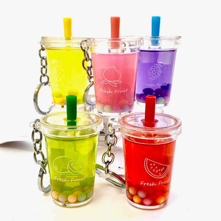 12042 Fruit Boba Drink Charm for wholesale by BCmini