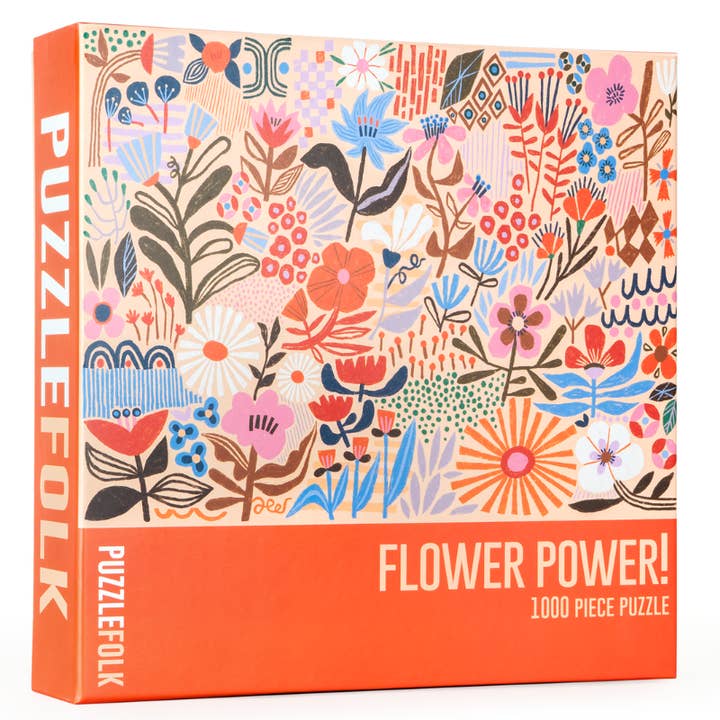 Flower Power 1000 Piece Puzzle for wholesale by Puzzlefolk