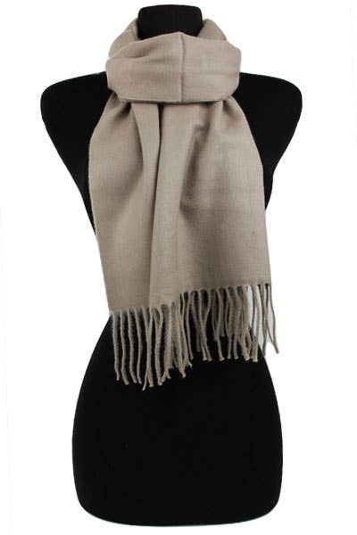 Cap Zone – wholesale Scarf – Women's – Cashmere Feel Fringed Scarves7
