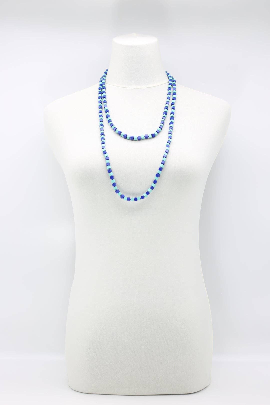 Jianhui London – Engroshandel Perlehalskæde – Den næste Pashmina halskæde Træperler - Mosaic Art60