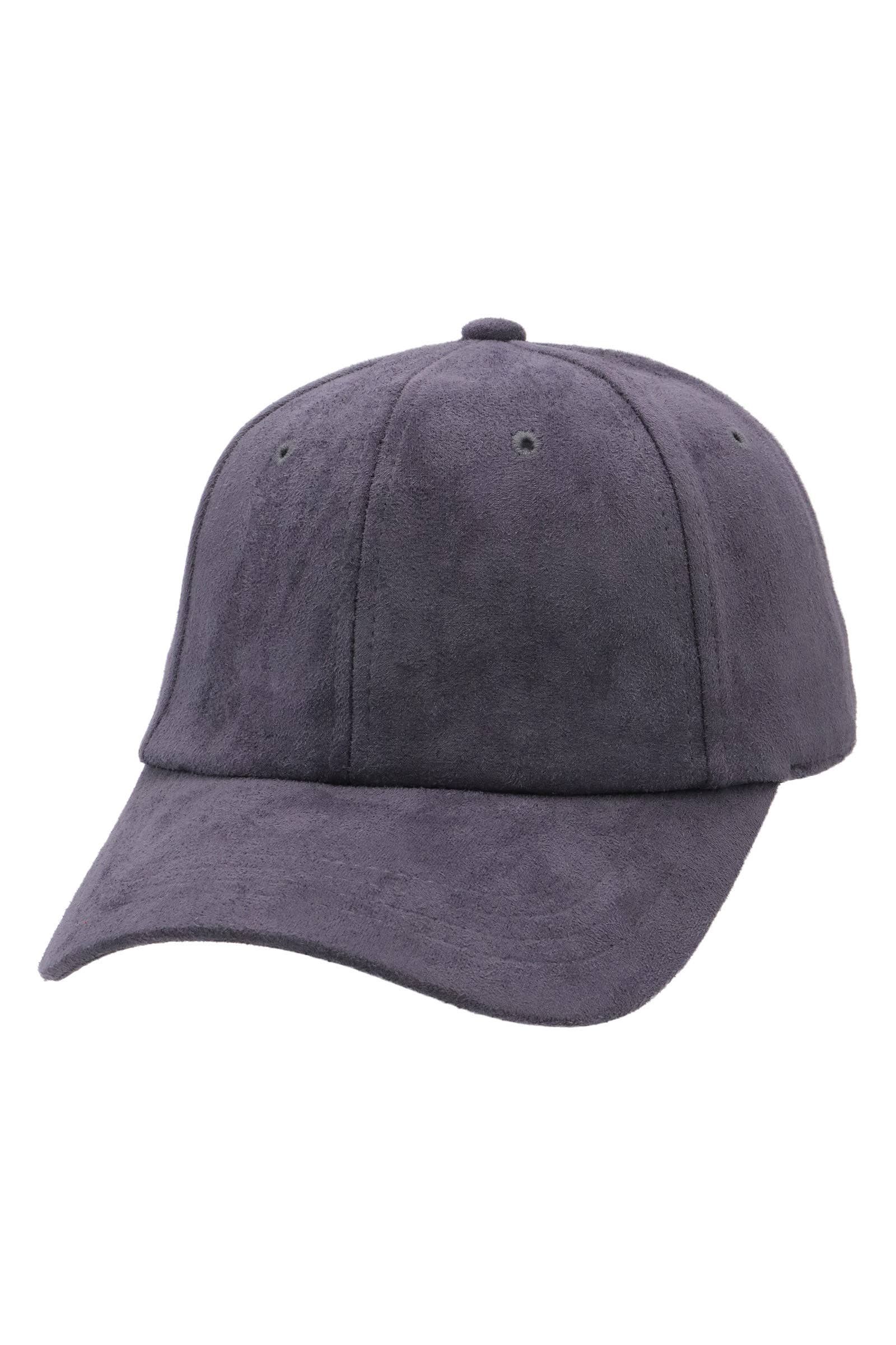 Cap Zone - Wholesale Baseball Cap - Unisex - Premium Vegan Suede Strap-back Baseball Cap6