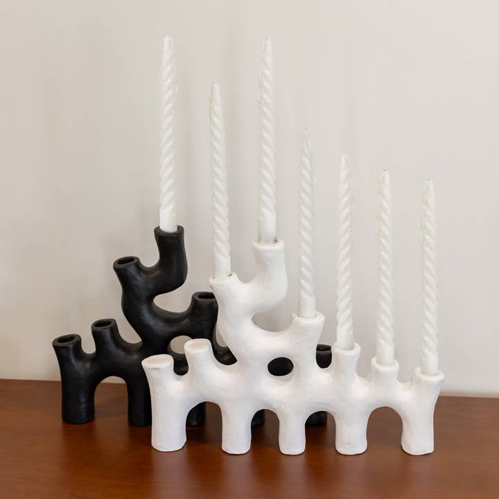OITO Atelier – wholesale Candle holder – Ceramic Candelabra1