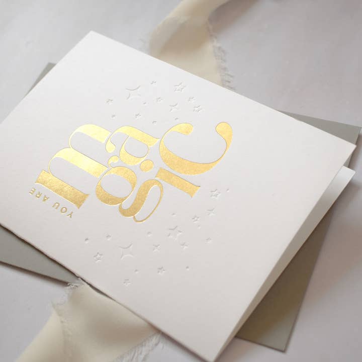 Jennifer Tune - Wholesale Congratulations Card - You Are Magic, Congratulations Card1