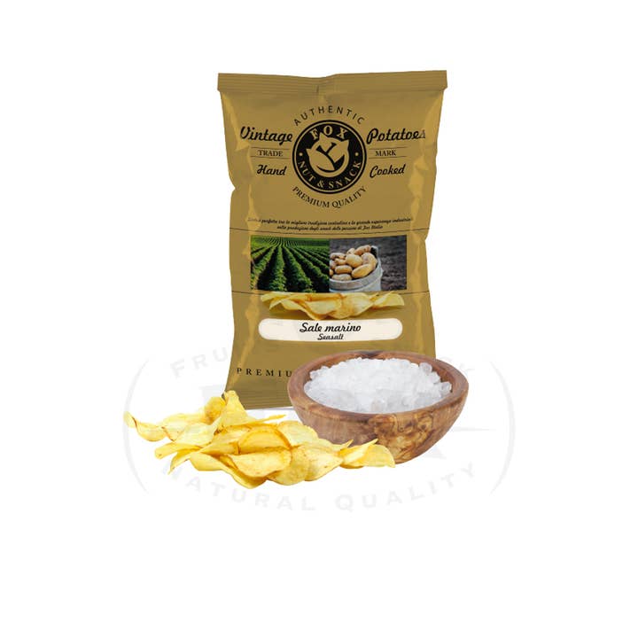 Chips Vintage Potatoes con sal marina para venta al por mayor de Baron & Chassaing