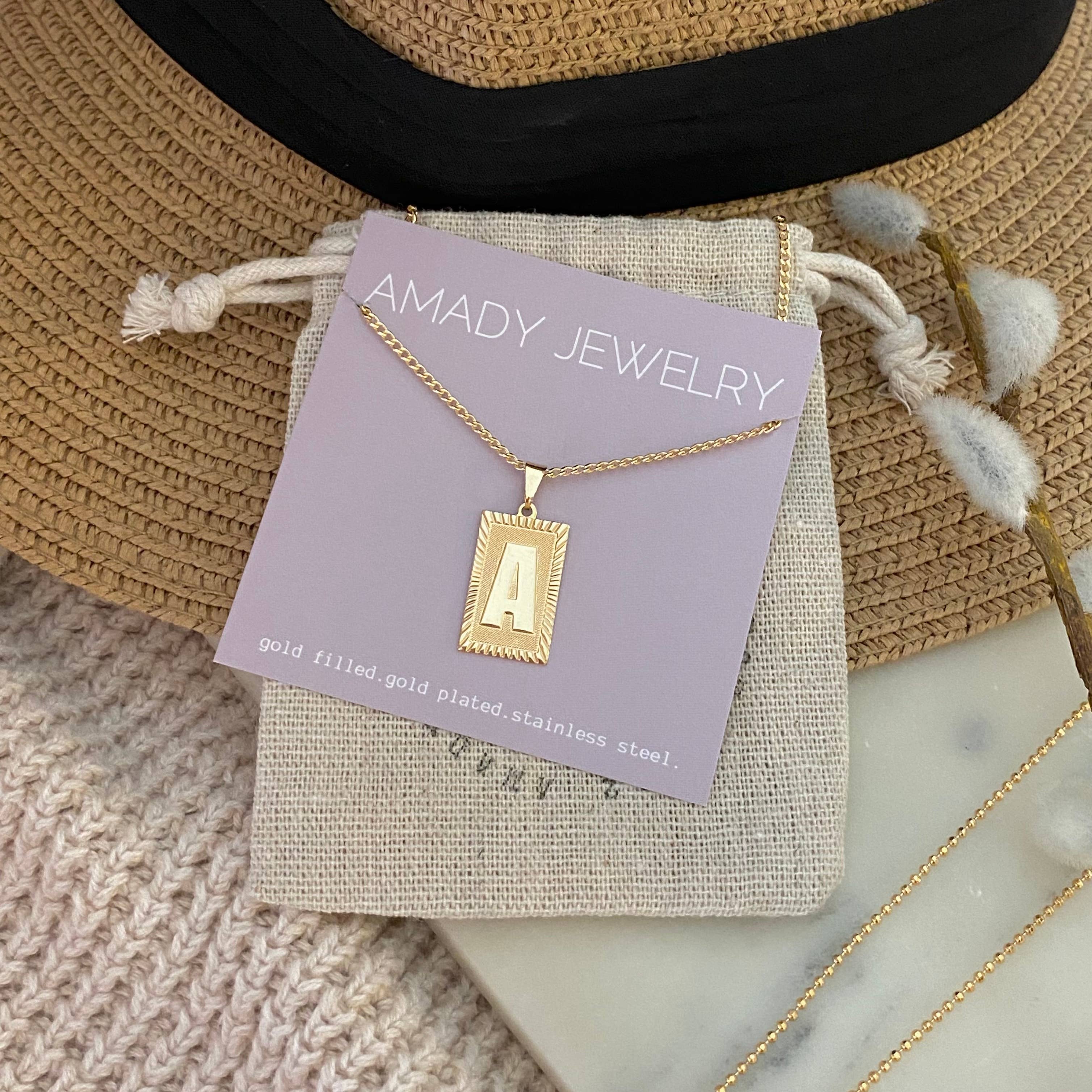 Amady Jewelry – Großhandel Kette mit Anhänger/Charm – Halskette mit 18 Karat Gold gefüllt, wasserdicht3