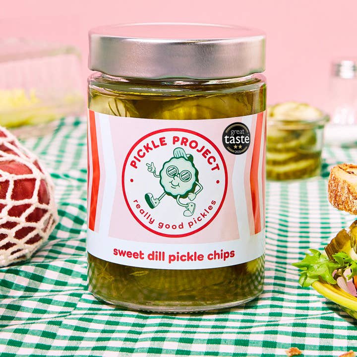 Pickle Project – wholesale Pickled vegetables – Sweet Dill Pickle Chips 8 x 500g1