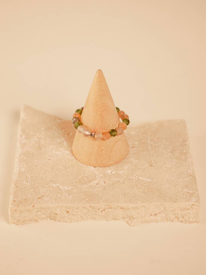 Moonstone Mix Ring for wholesale by the great blossom