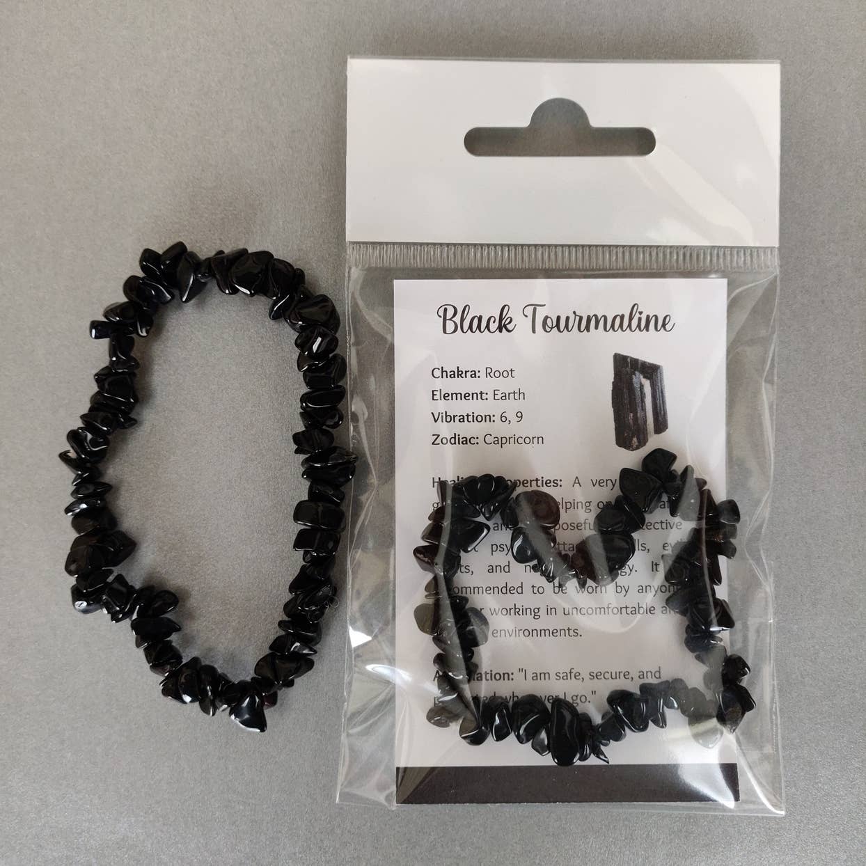 Rare Gear - Wholesale Beaded bracelet - Chip Gemstone / Crystal Stretch Bracelet with FREE Info Card5