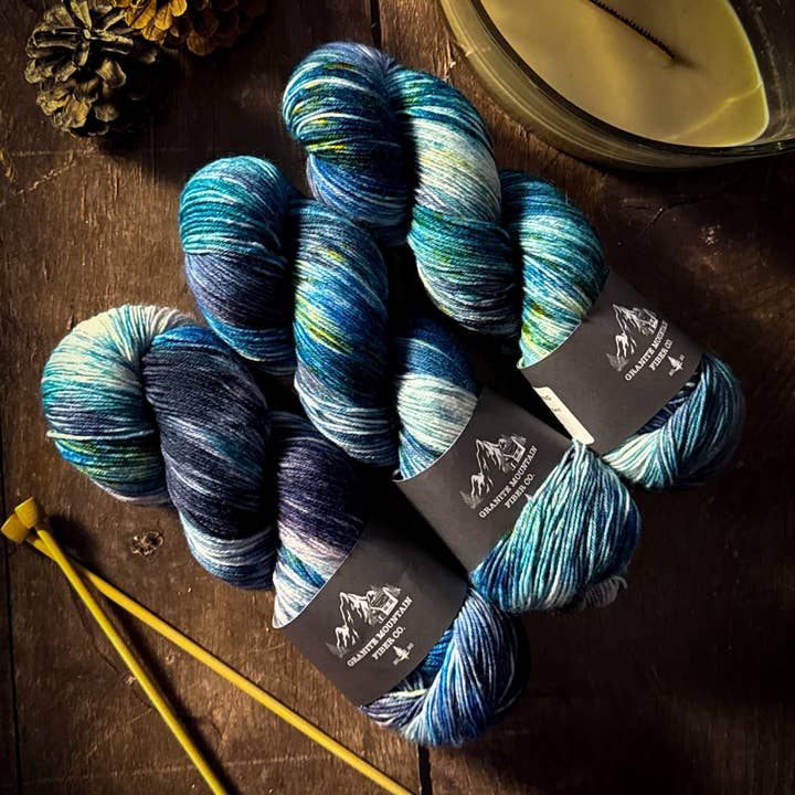 Tidepool - Colebrook Fingering for wholesale by Granite Mountain Fiber Co.