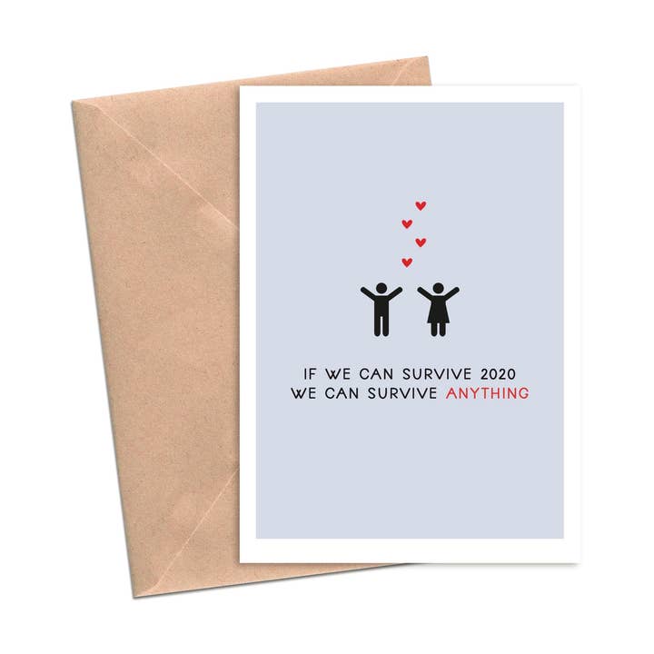 Si nous pouvons survivre à 2020, nous pouvons survivre à n'importe quoi | A2 pour la vente par Lost In Lettering