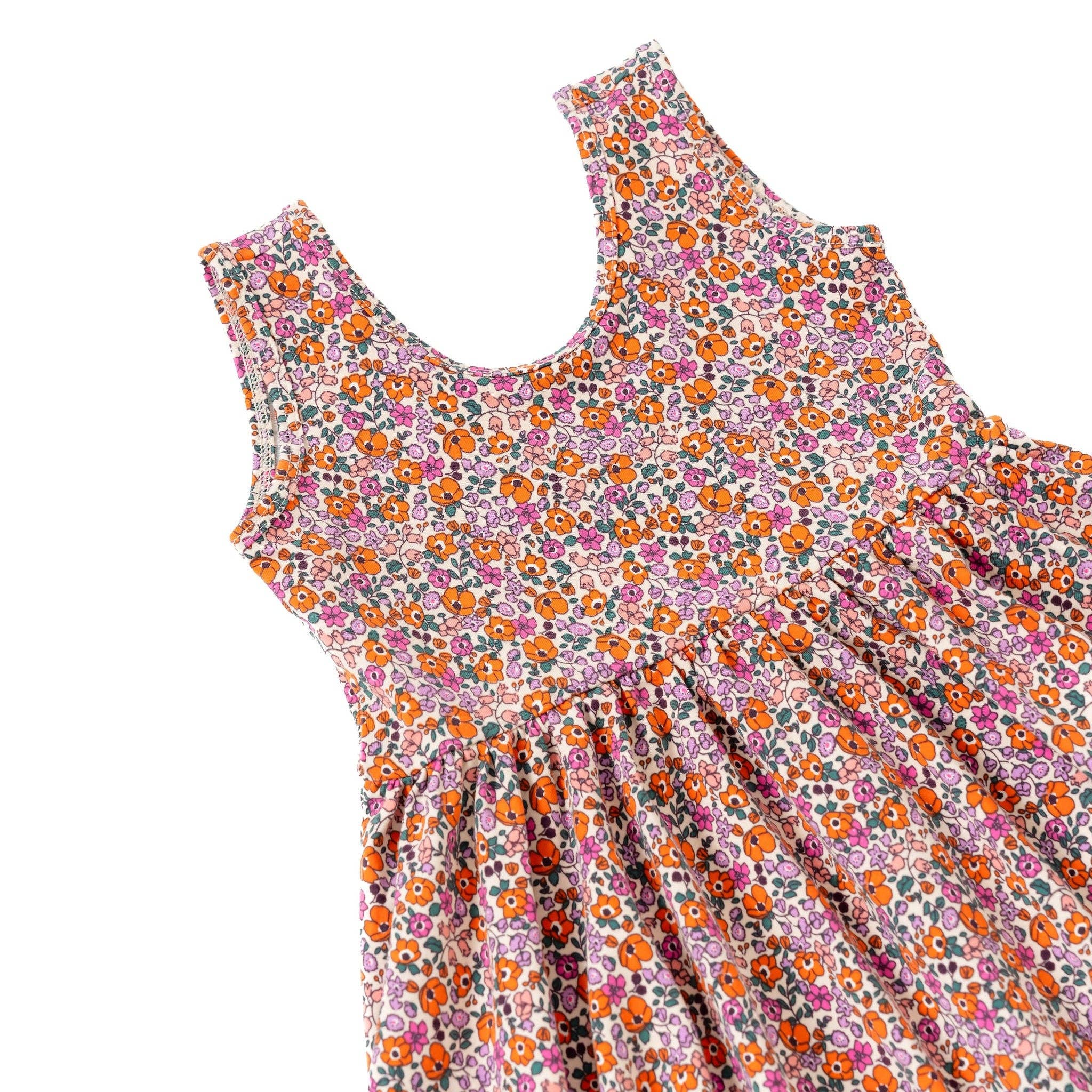 Alice + Ames - Wholesale Dress - Kids - Tank Ballet Dress in Prim Floral1