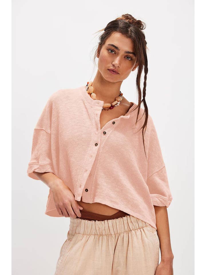 Sweetkama - Wholesale Cardigan - Women's - Ladies Solid Color Midi Sleeves Knitted Cardigan15