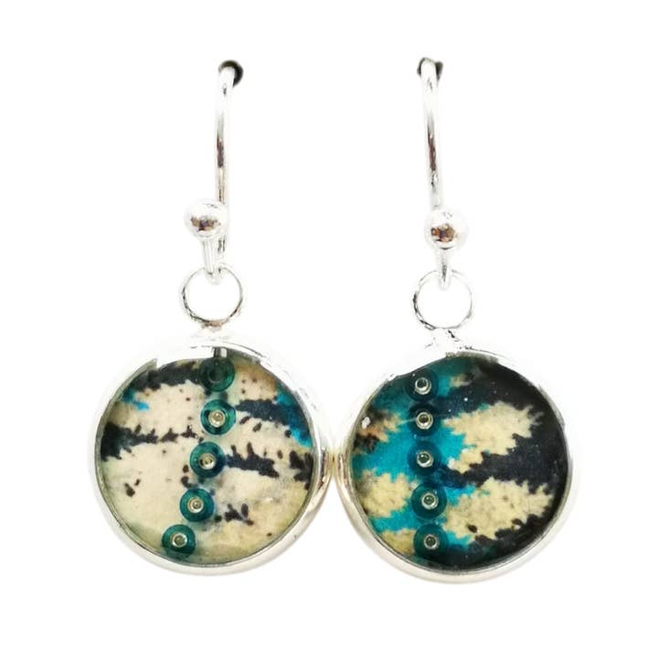 Short Drop Earrings, Sterling Silver - Jubilee for wholesale by Nimanoma