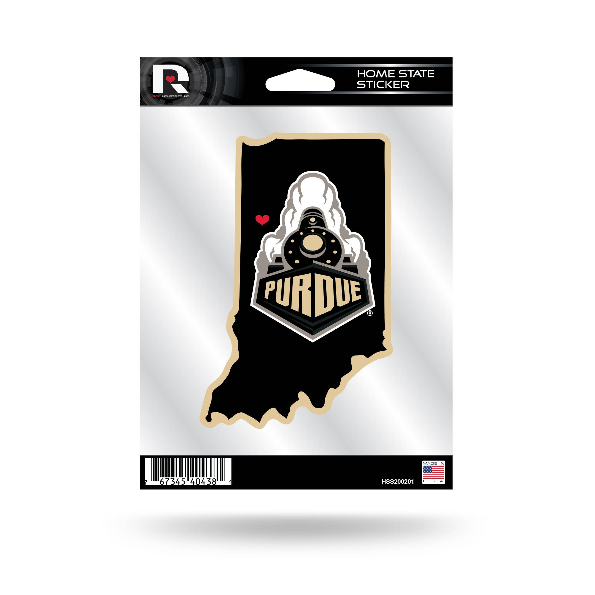 Rico Industries - Wholesale Sticker - Purdue Home State Sticker