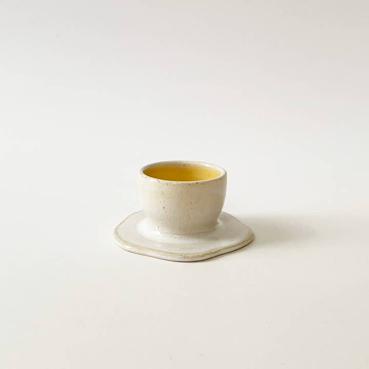 Sunday Studio - Wholesale Egg Cup/Holder - Handmade Ceramic Egg Cup - Fried Egg1