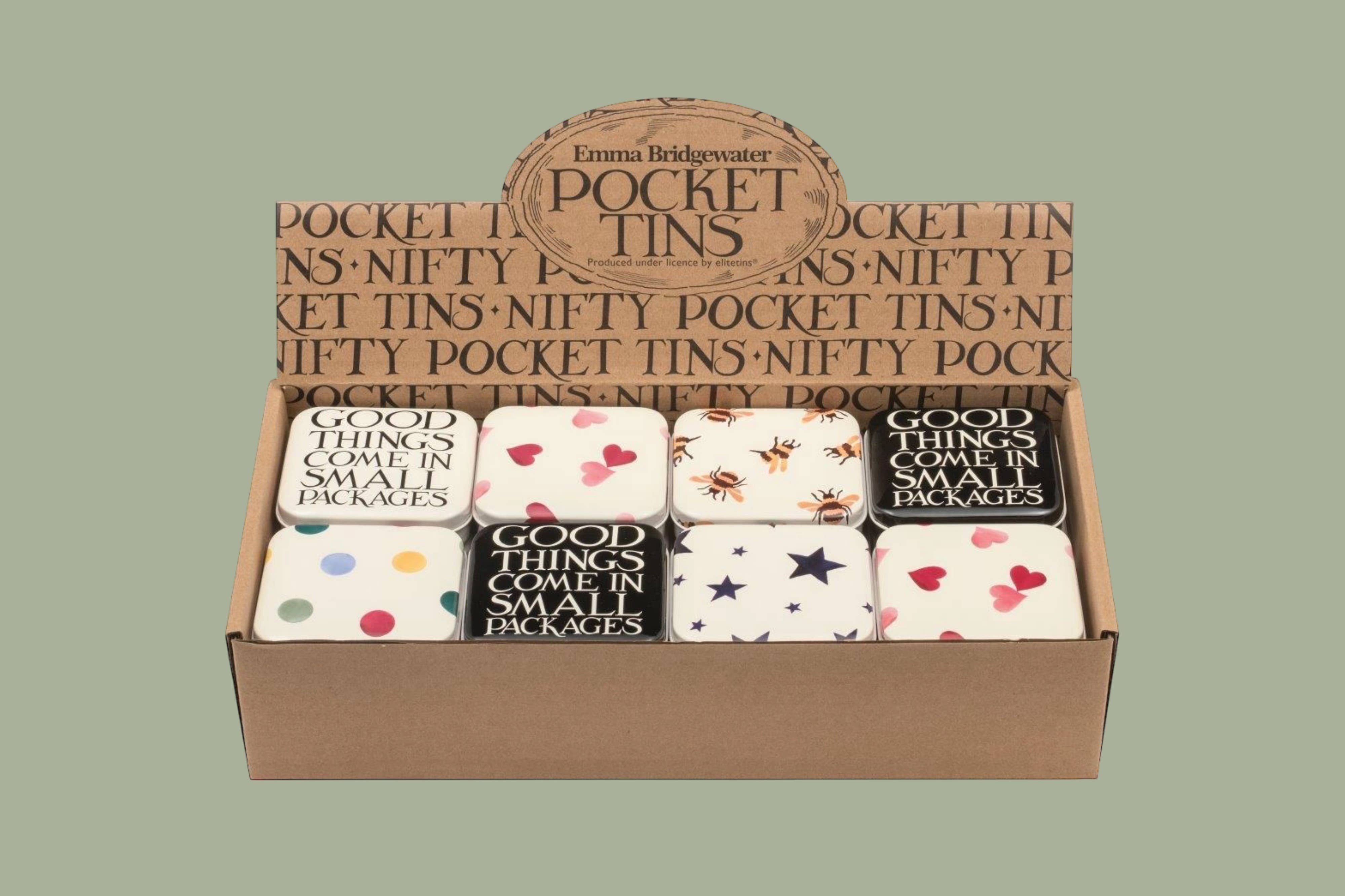 Tin Treats – wholesale Decorative box – Emma Bridgewater-Pocket Tins with Fudge (24)1