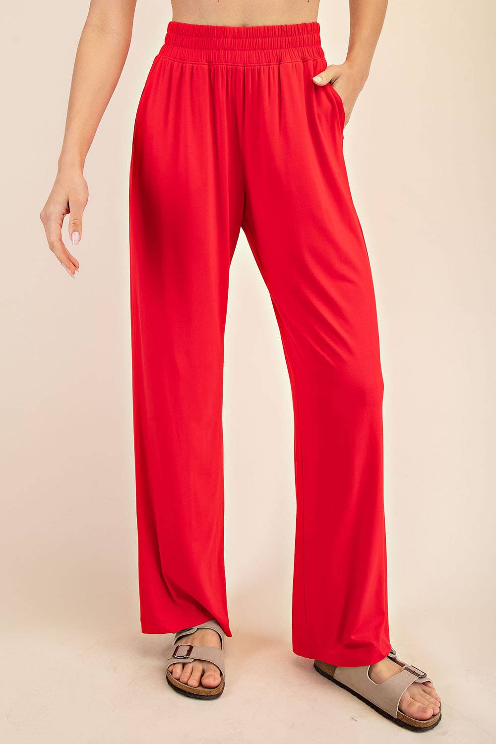 Rae Mode - Wholesale Pants - Women's - VISCOSE MODAL WIDE LEG PANT57