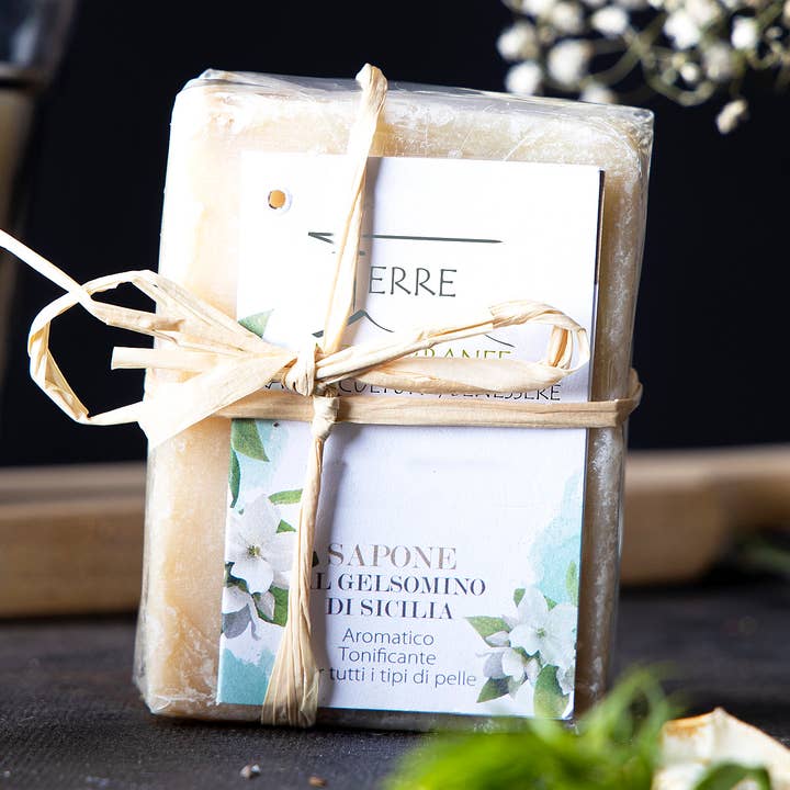 Terre Mediterranee - Wholesale Bar Soap - Sicilian JASMINE SOAP0