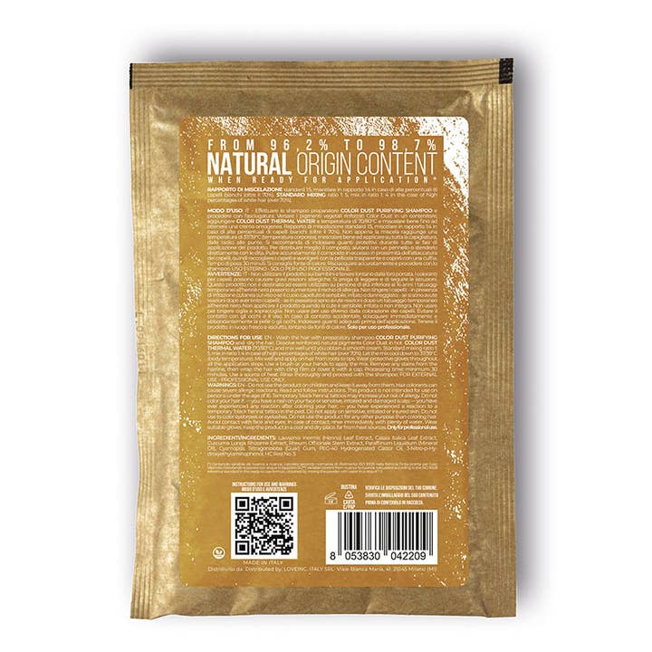 VISIONHAIRE SRL - Wholesale Hair Dye - Color Dust Vegetable Color - Professional Vegan formula - 40g -34