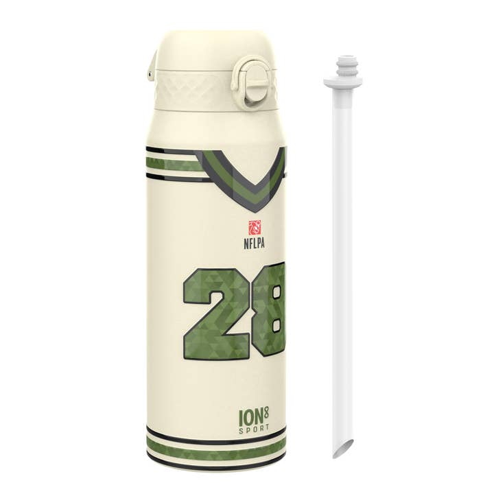 NFLPA Thermal Steel Water Bottle Icon - 24oz - De'Von Achane for wholesale by Ion8