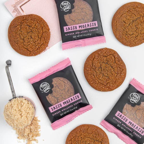 Feed Your Soul - Wholesale Cookie - Sassy Molassy Cookies (60 count)1