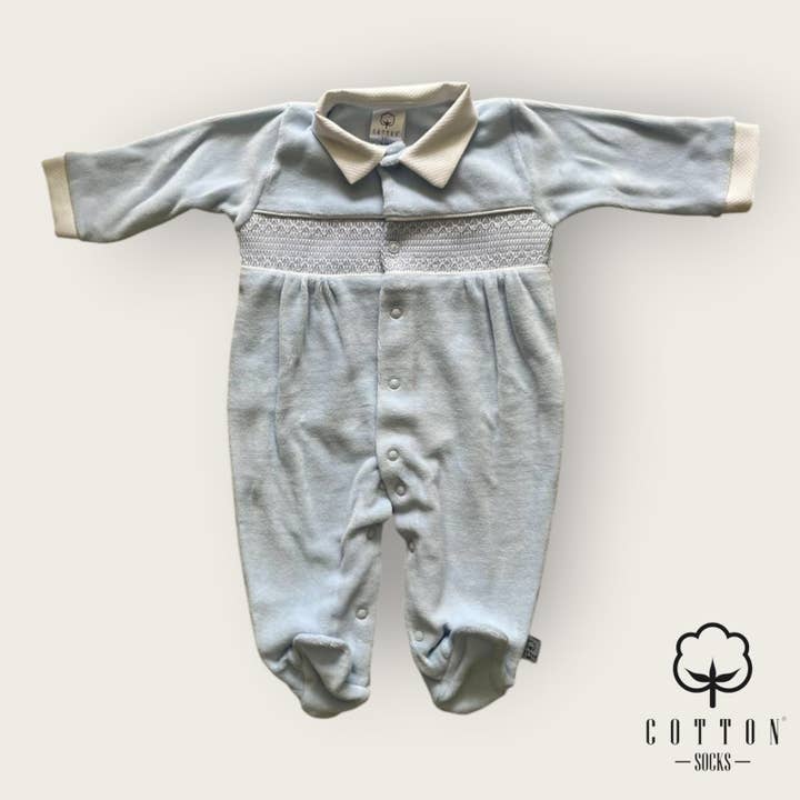 Cotton Socks - Wholesale Jumpsuit - Baby - 2201 LAMINATED BABYGROW6