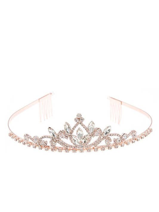 KRISTALL UTSMYCKADE BANA TIARA för wholesale av Andrea Bijoux