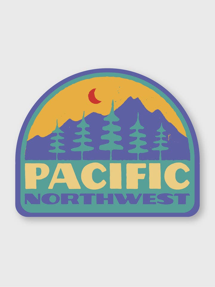 PNW Sticker for wholesale by Pike Street Press