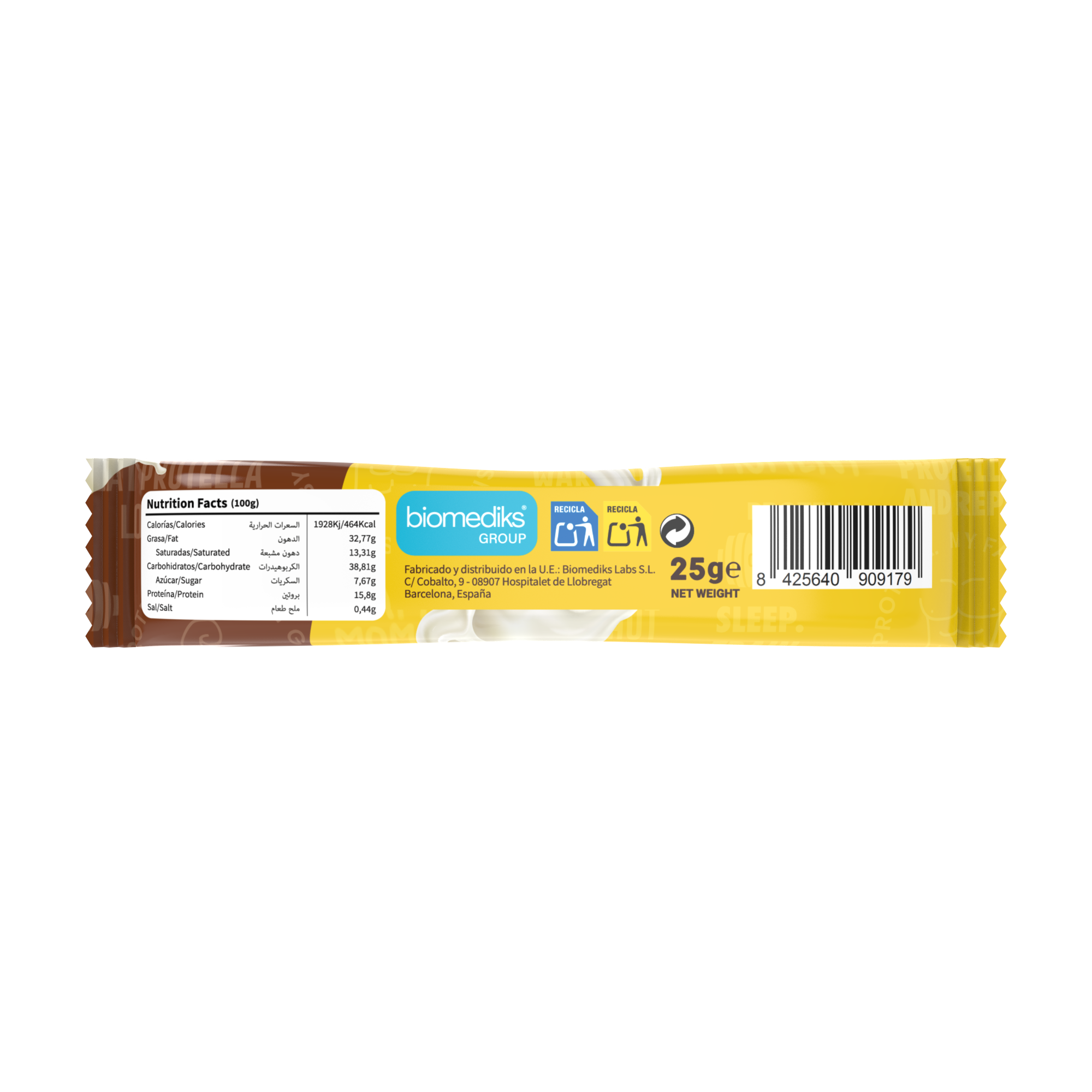 Protella - Wholesale Snackreep - Charlie’s eiwitreep met hazelnoot en melkchocolade3