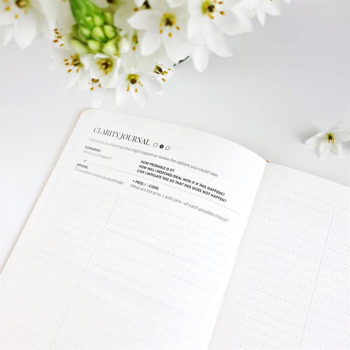 LH Agenda - Wholesale Journal/diary - Worry Be Gone - Clarity Journal - Stone - LH Agenda8