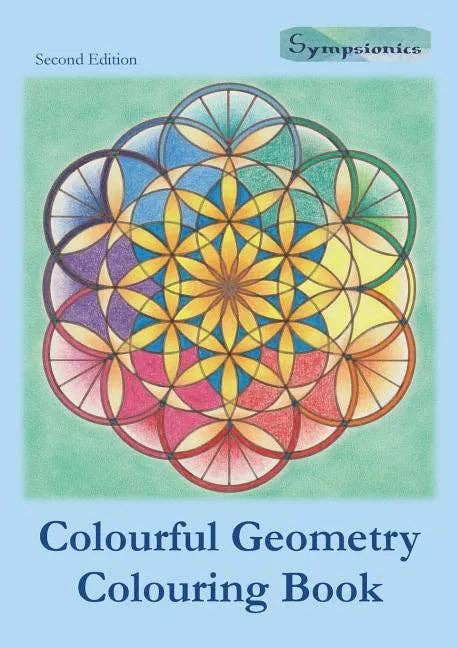 Books by splitShops - Wholesale Coloring & Activity Book - Adult - Colourful Geometry Colouring Book: Relaxing Colouring with Coloured Outlines - Paperback0