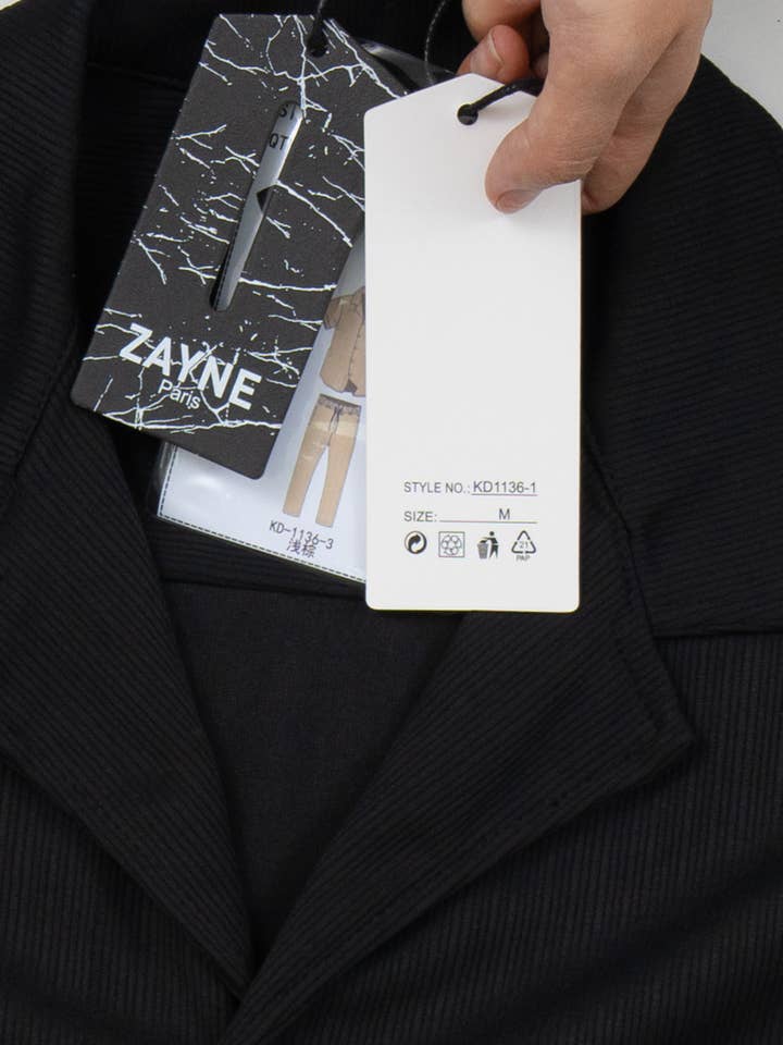 Zayne Paris - Wholesale Top & Pant Set (NOT Loungewear) - Men's - Textured shirt and pants set KD1136-11