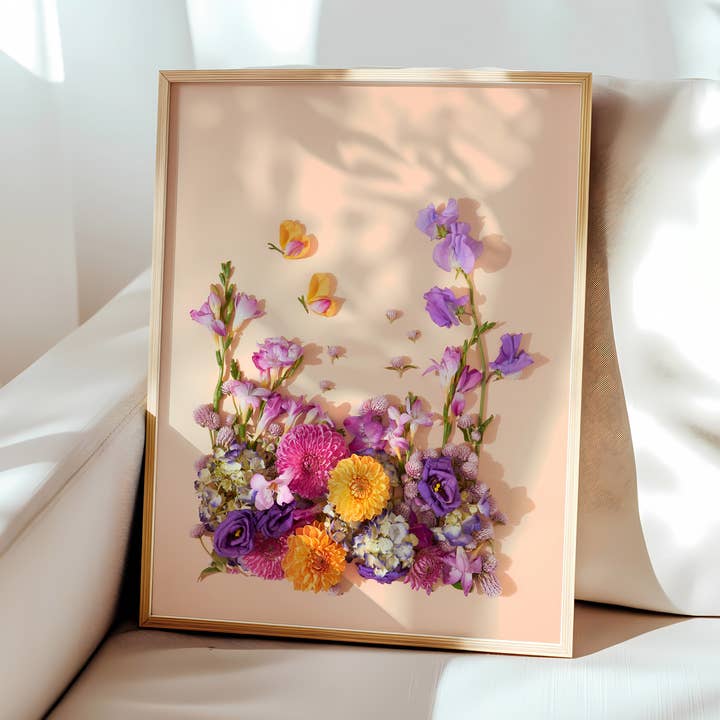 Meadow – Wildflower & Butterfly Photography Art Print and other Purchase Wholesale lisianthus. Free Returns & Net 60 Terms on Faire trending on Faire.