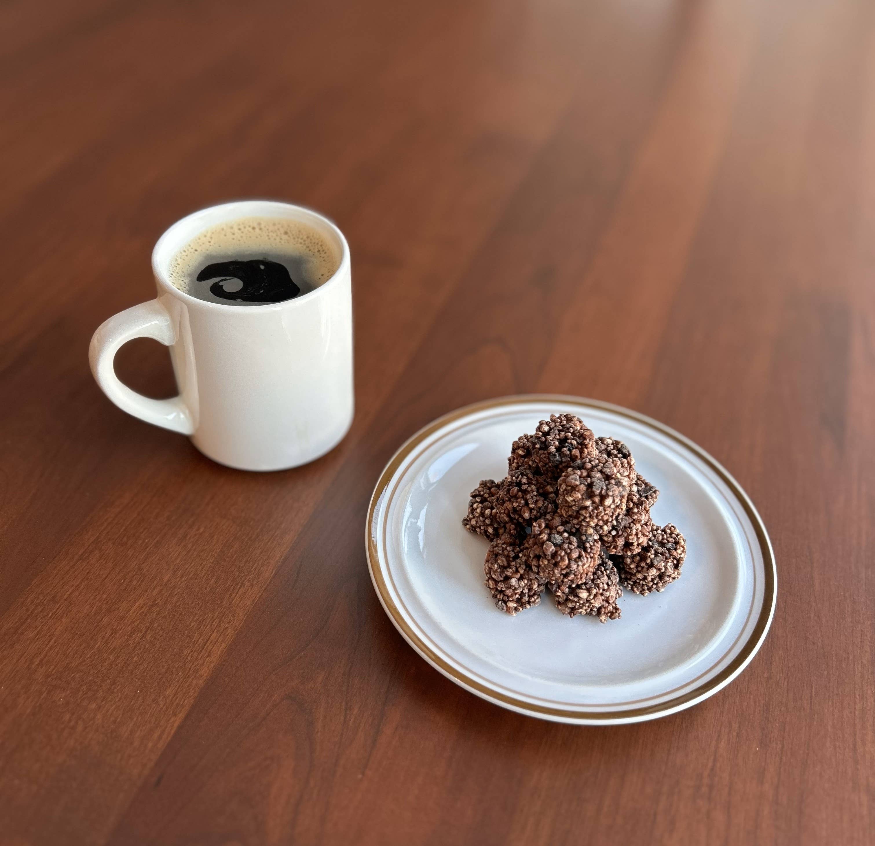 Paktli Foods - Wholesale Chocolate Covered Sweets - NEW Dark Chocolate Alegria Bites+Blueberries/Cacao Nibs13