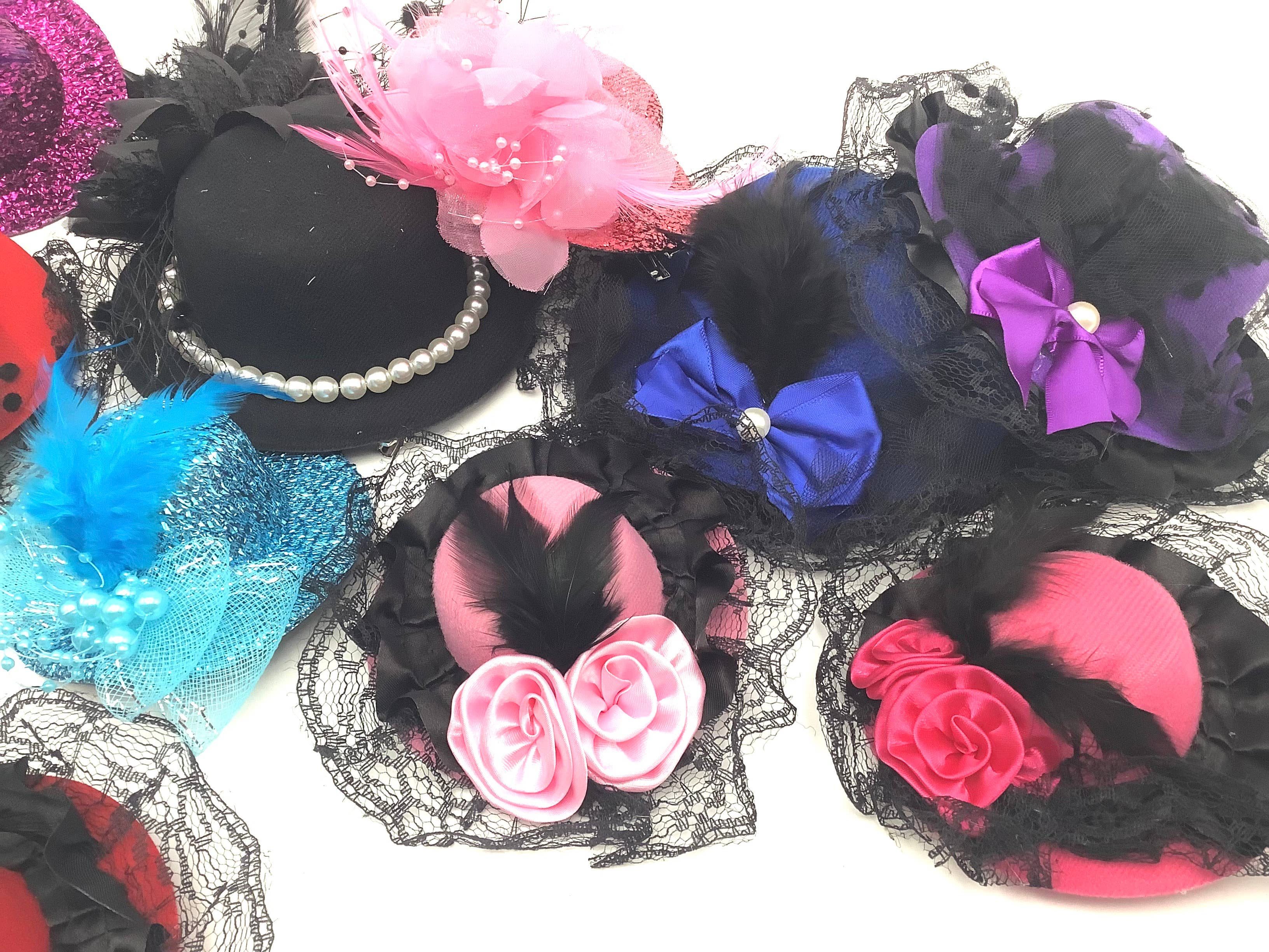 All Little Cute Things - Vendita all'ingrosso Costume di carnevale - Bambini - Cappellini e Fascinator per Bambini per Tea Party in Stile Mismatched6